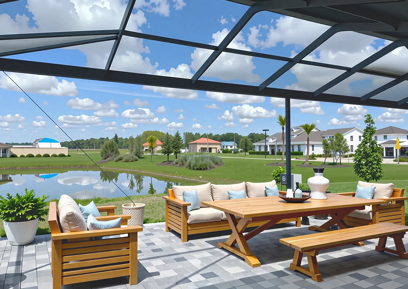 GRACO-Bronze-Clear-Span-Screen-Enclsoure-Riverview-FL