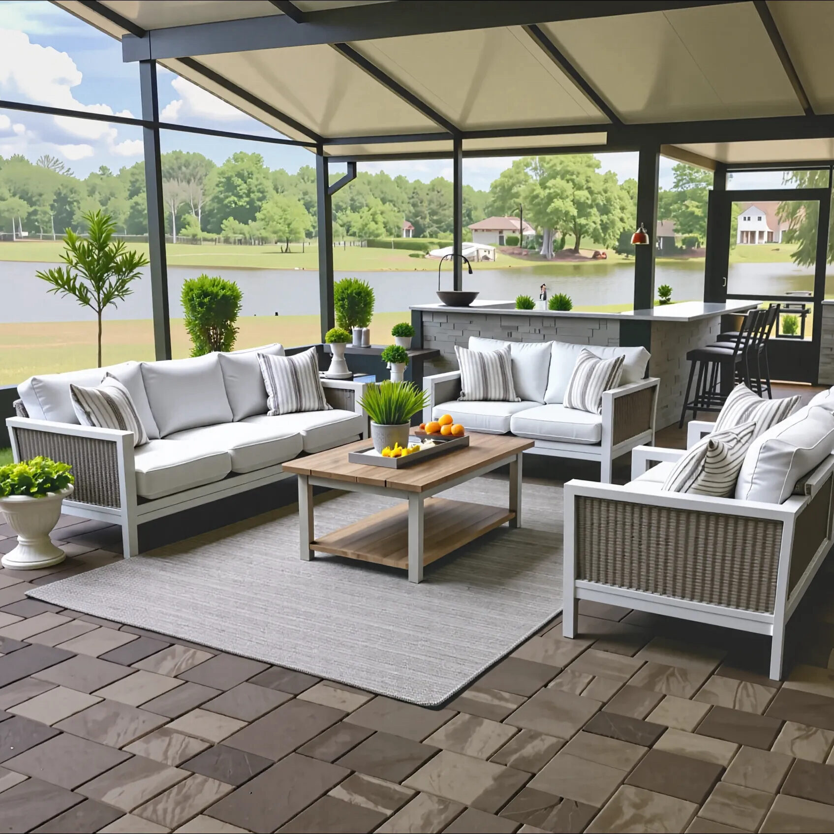 GRACO Screen Room Ruskin FL Furnished