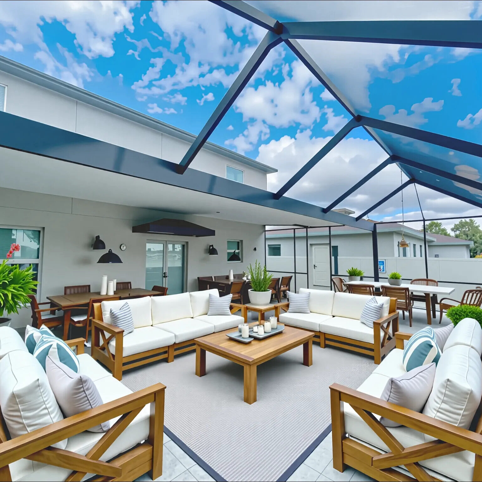 Hyrbid Screen Room GRACO Furnished Wimauma, FL